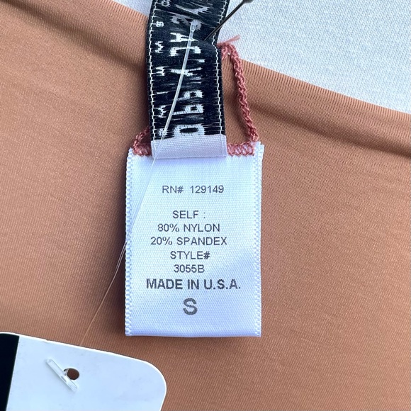 Dippin’ Daisy’s 2 Piece Bikini Pink Floral and Tan Both Pieces Size Small - Picture 8 of 16